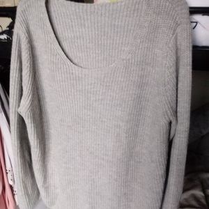 Oversized Gray Sweater